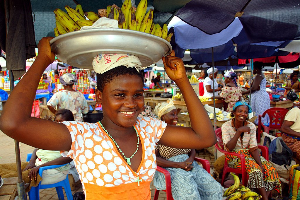 Nima Market (Kasoa Mamudu) in Accra, Ghana