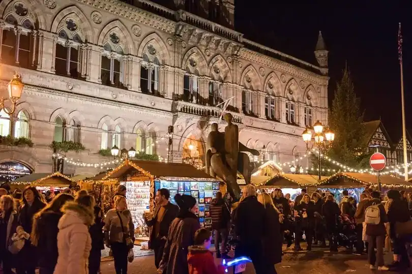 Chester Christmas Market at Town Hall Square