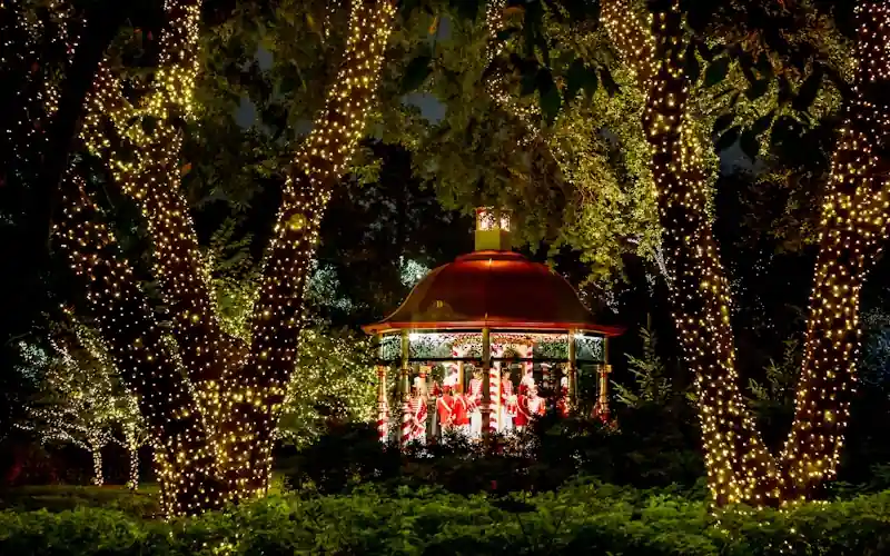 Dallas Arboretum Christmas Village