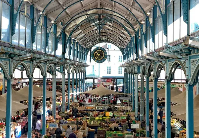 Dijon Market Hall, France