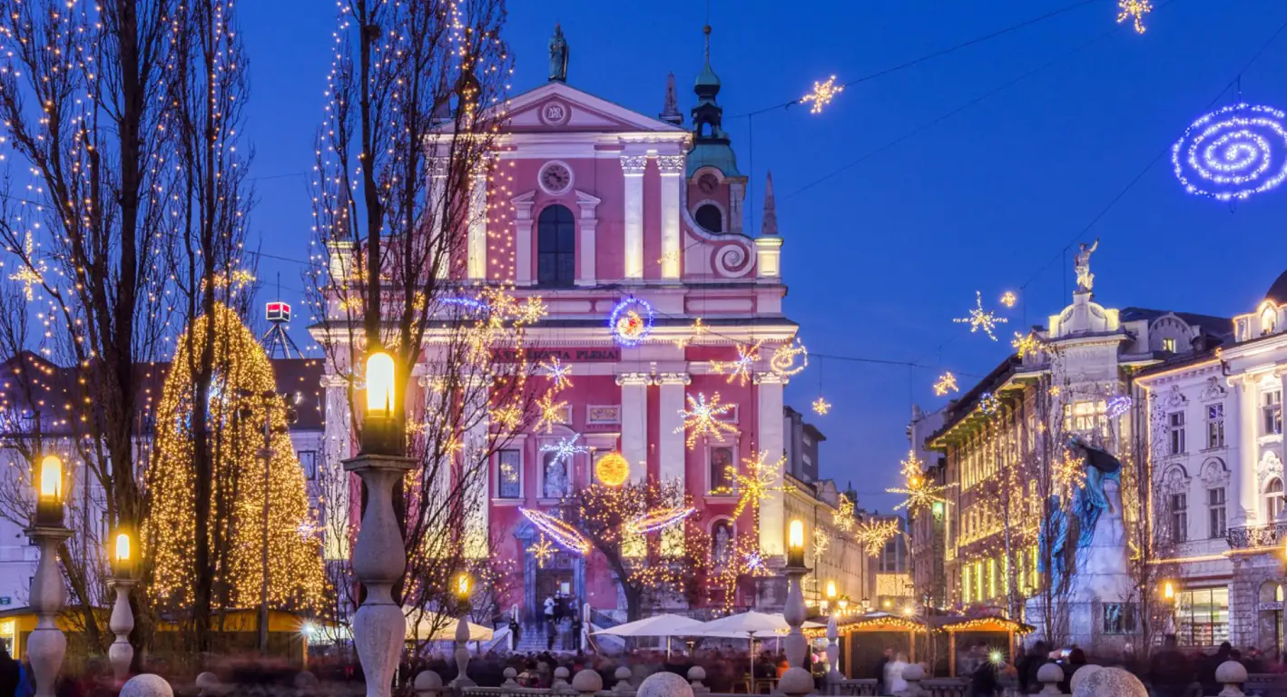 Festive Fair at Prešeren Square