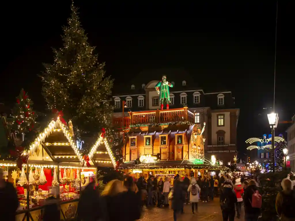 Heidelberg Christmas Market at Marktplatz