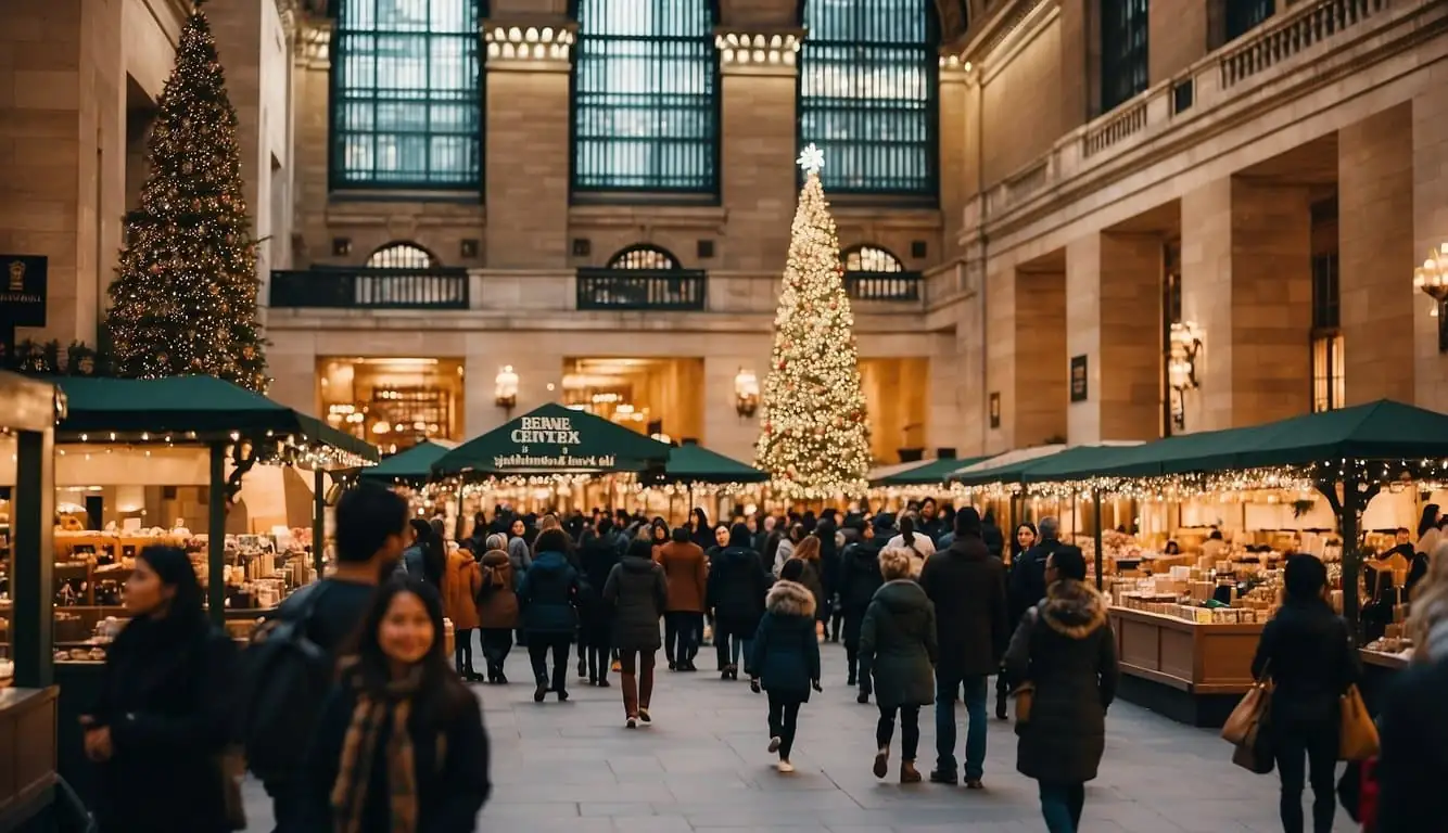 North Pole Village Market at Washington Square Park