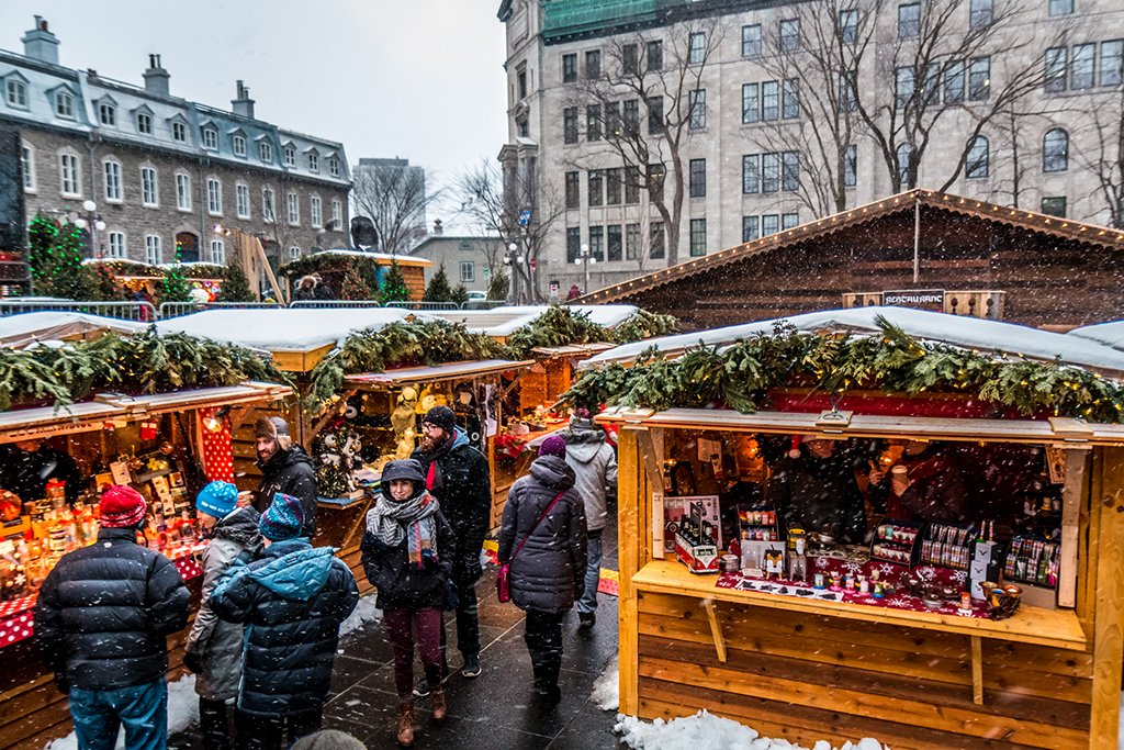 Old Quebec Christmas Market