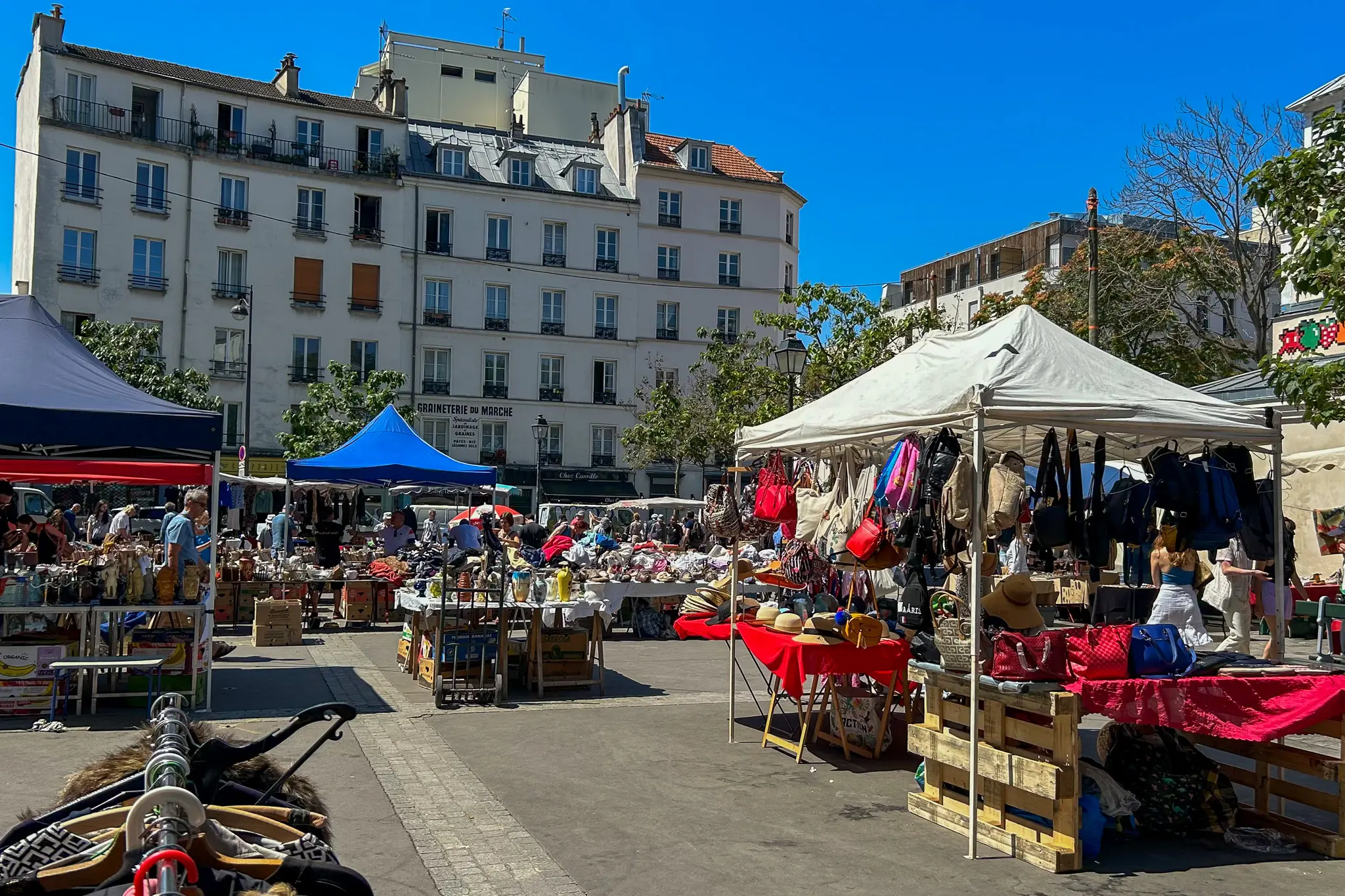 Rue d’Aligre Flea Market, Paris