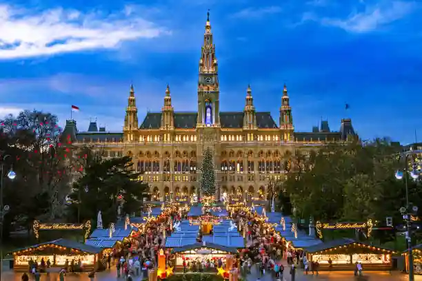 Vienna Christmas World at Rathausplatz