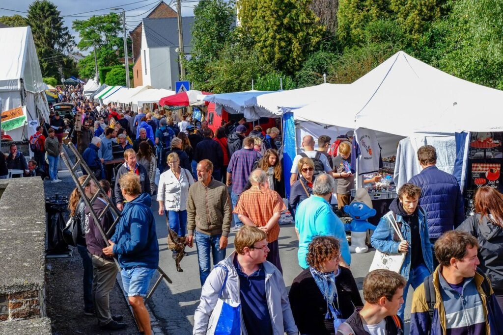 Brocante Temploux, Belgium