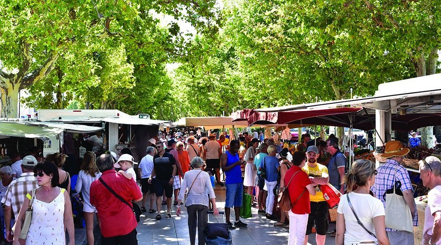 Market in Sanary-sur-Mer