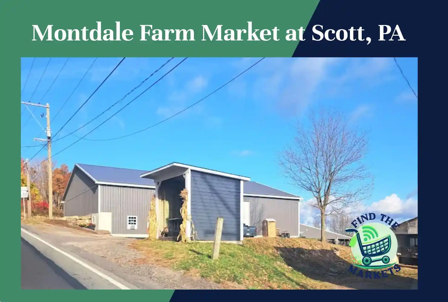 montdale farm market at scott, pa
