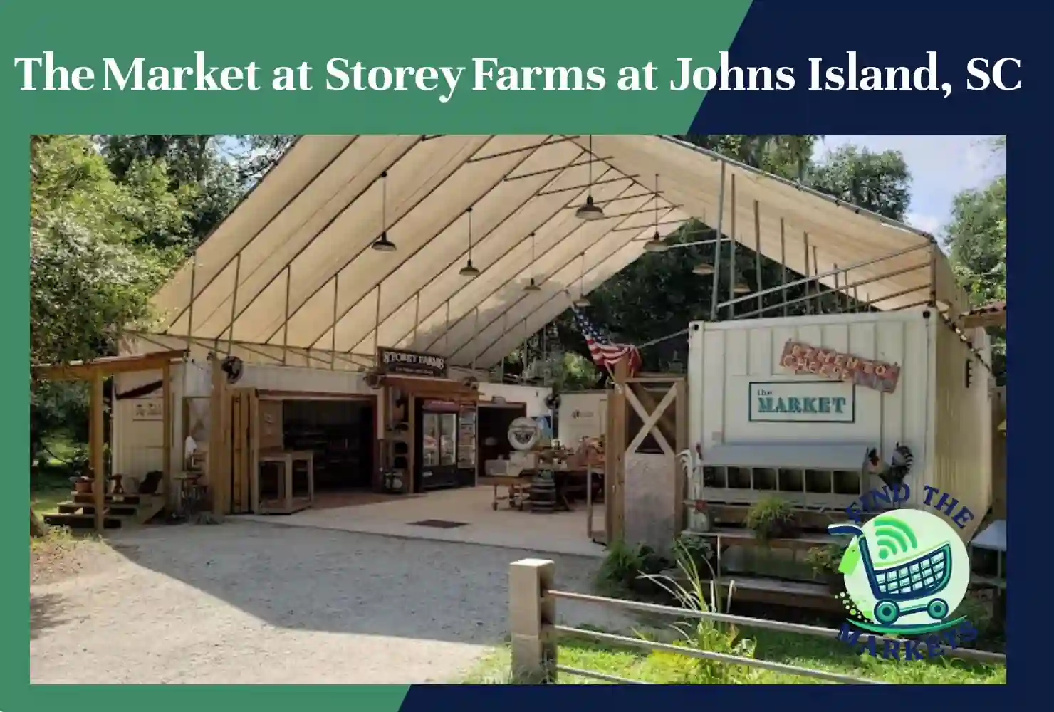 the market at storey farms at johns island, sc