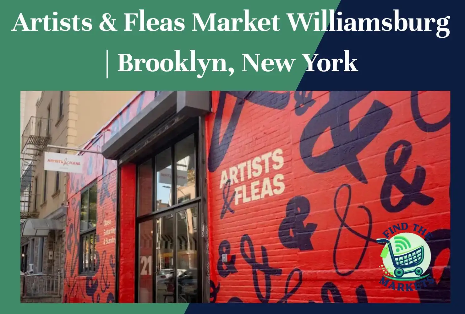 Artists & Fleas Market Williamsburg Brooklyn, New York