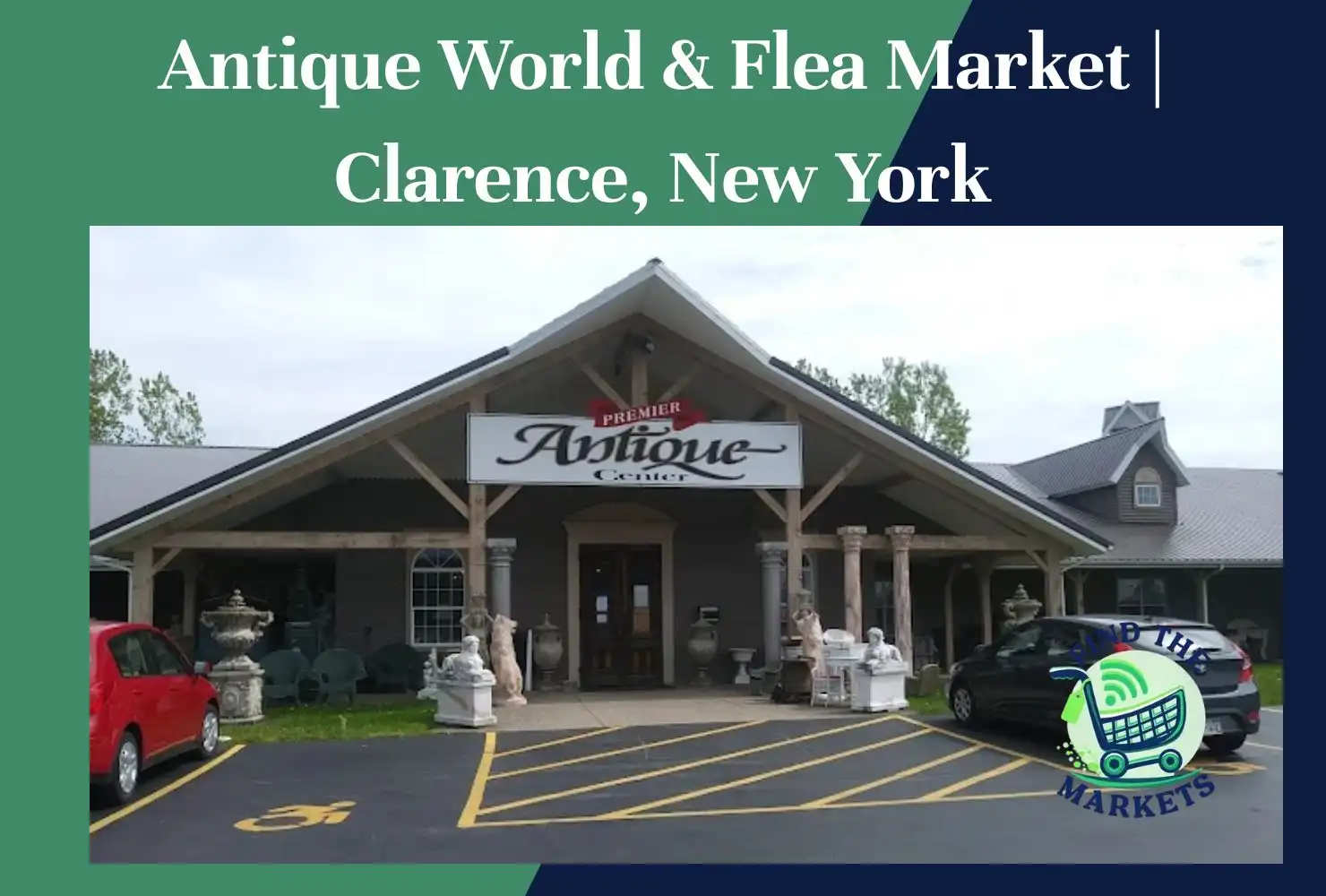 antique world & flea market clarence, new york
