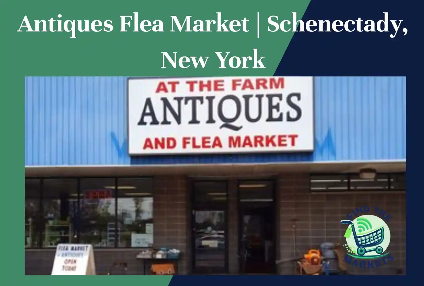 antiques flea market schenectady, new york