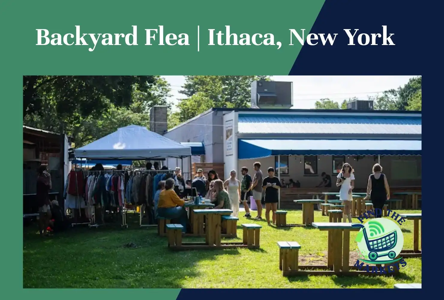 backyard flea ithaca, new york