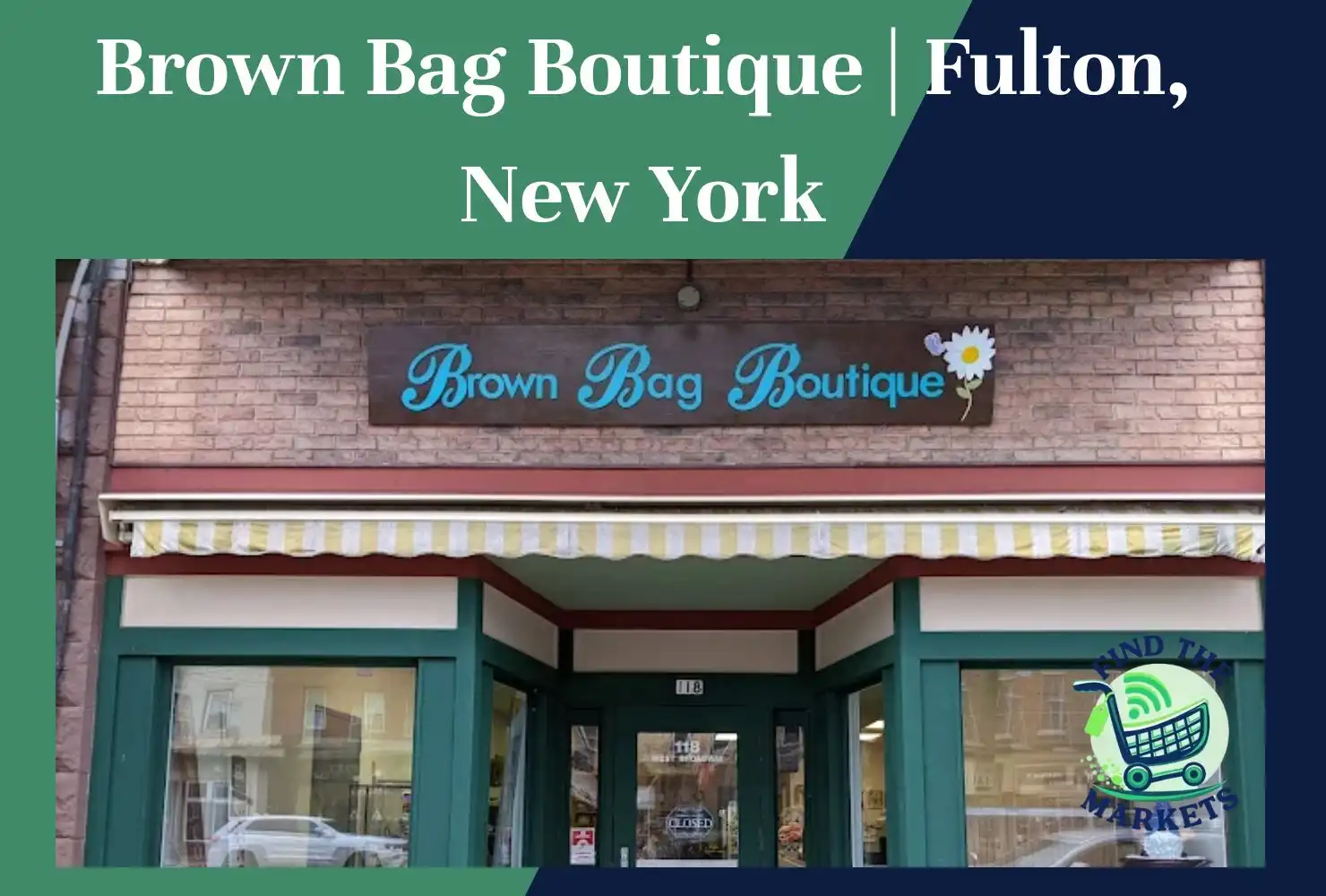 brown bag boutique fulton, new york