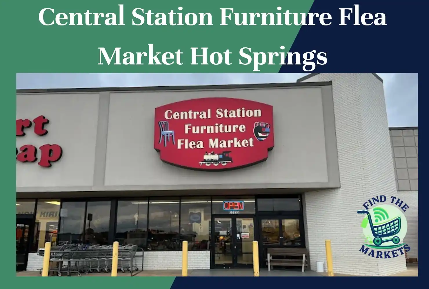 central station furniture flea market hot springs