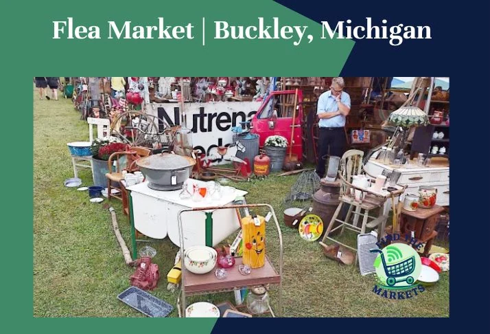 flea market, buckley, michigan
