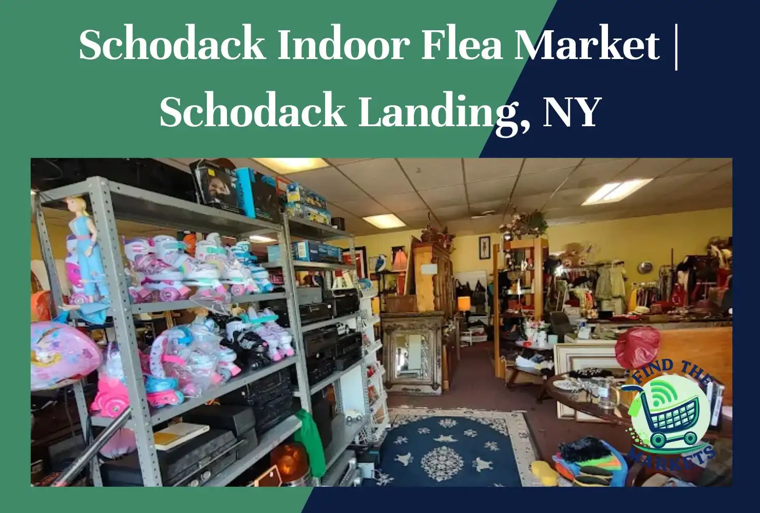 schodack indoor flea market schodack landing, ny