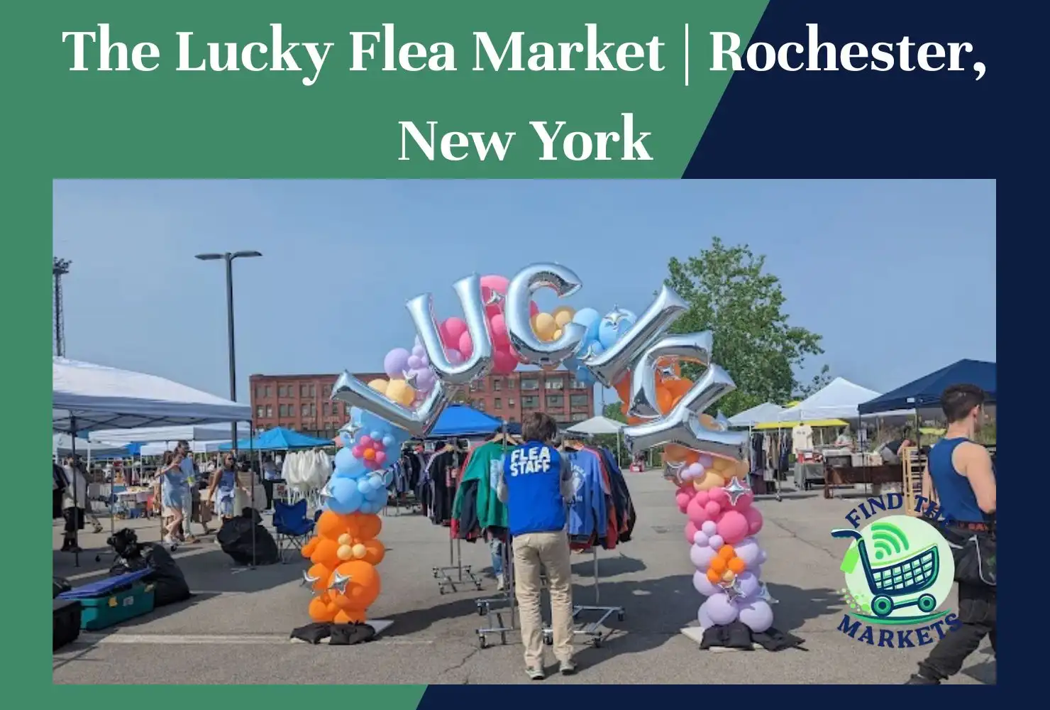 the lucky flea market rochester, new york