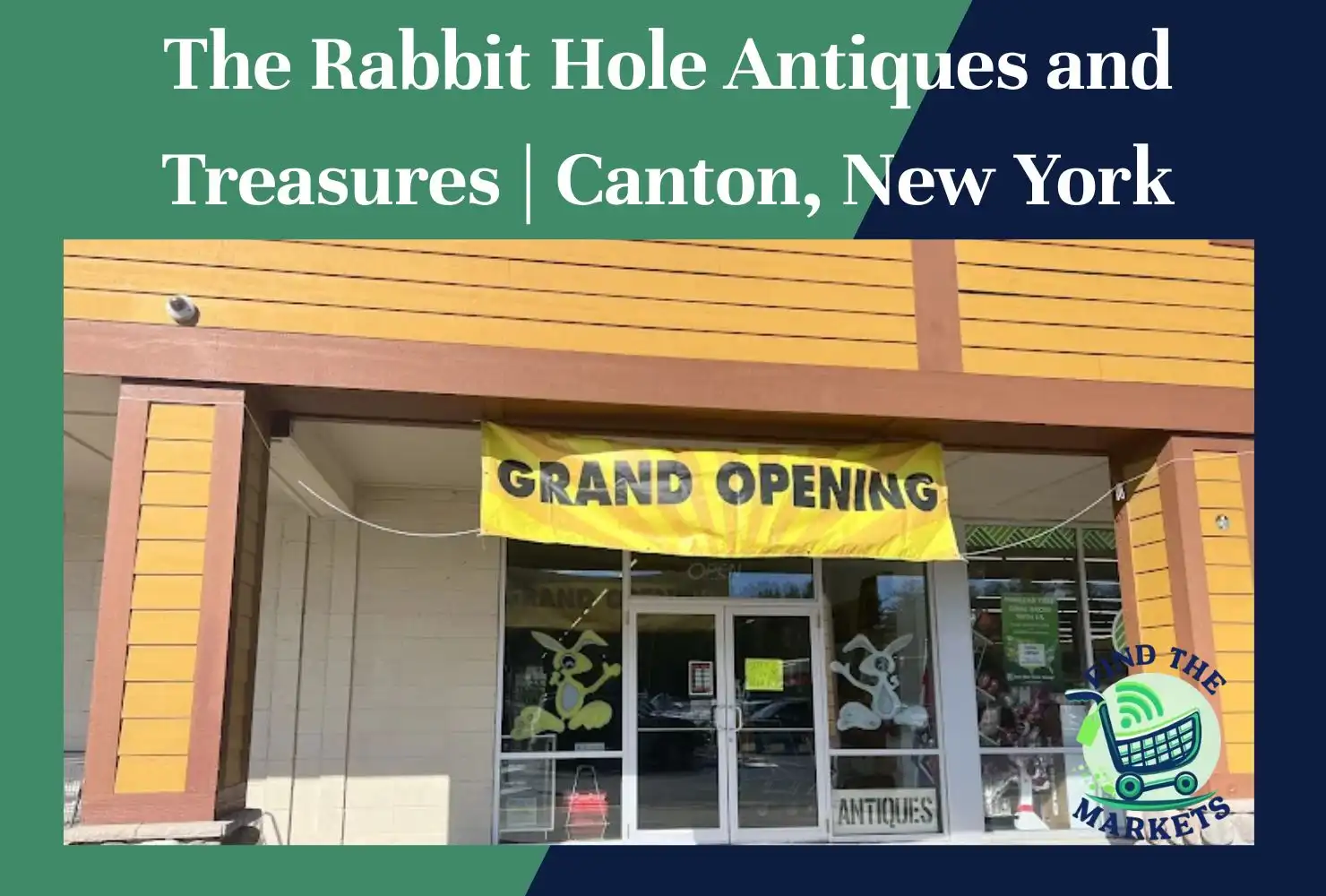 the rabbit hole antiques and treasures canton, new york