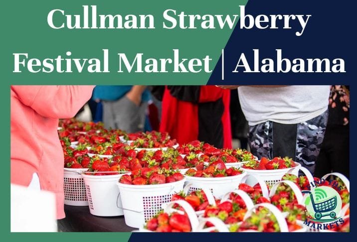 Cullman Strawberry Festival Market Alabama