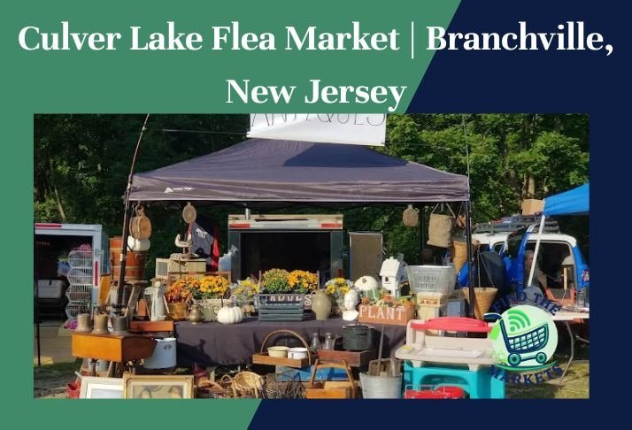 culver lake flea market , branchville, new jersey