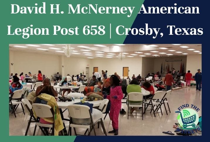 David H. McNerney American Legion Post 658 Crosby, Texas