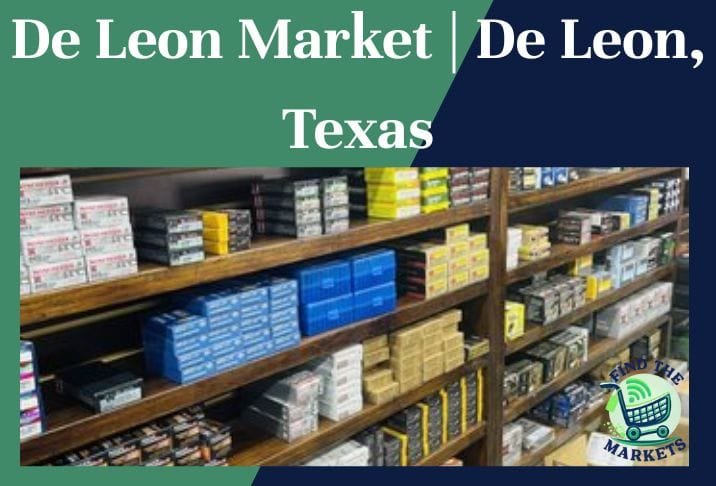 De Leon Market De Leon, Texas