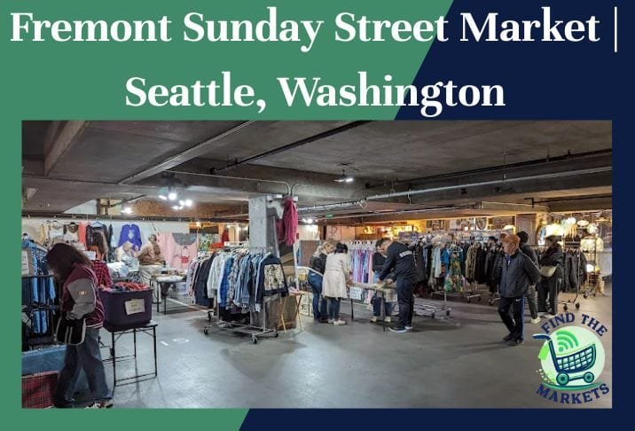 Fremont Sunday Street Market Seattle, Washington