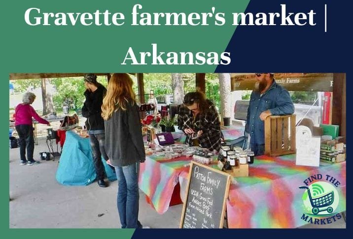 Gravette farmer's market Arkansas