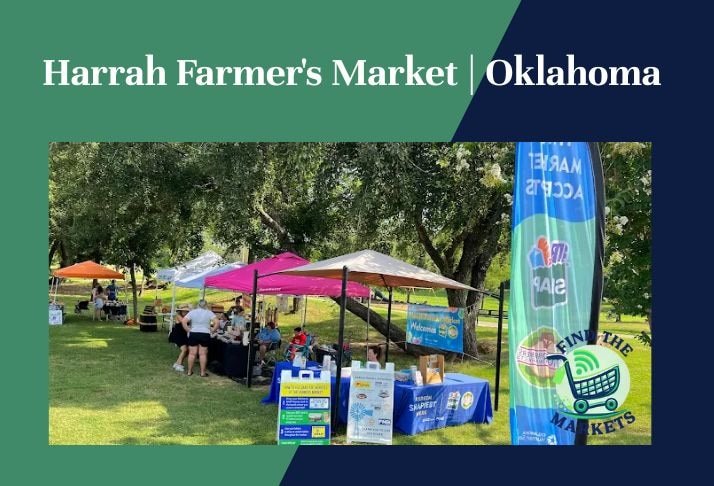 harrah farmer's market , oklahoma