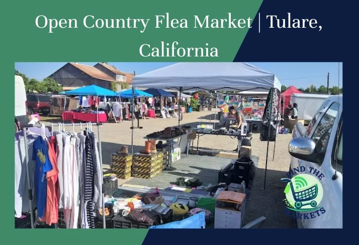 open country flea market, tulare, california