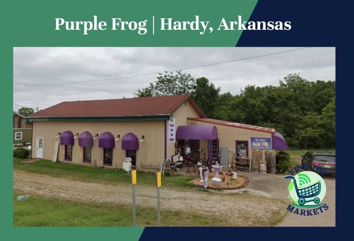 purple frog , hardy, arkansas