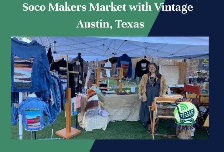 soco makers market with vintage , austin, texas