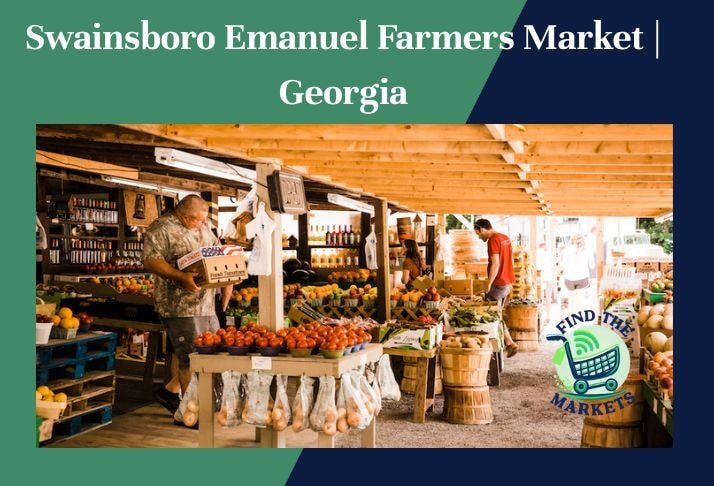 swainsboro emanuel farmers market , georgia