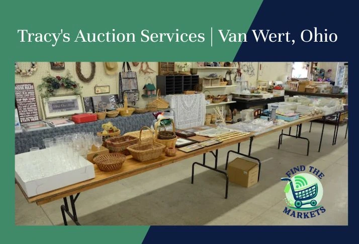 tracy's auction services, van wert, ohio