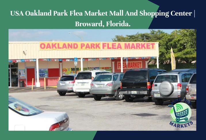 USA Oakland Park Flea Market Mall And Shopping Center Broward, Florida.