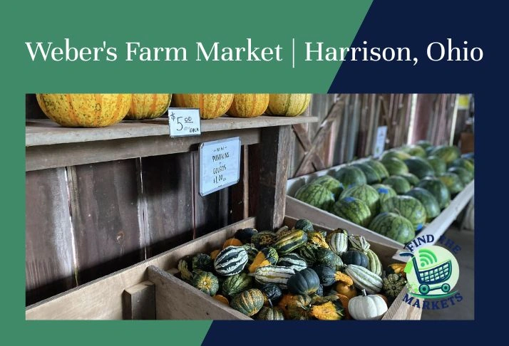 weber's farm market, harrison, ohio