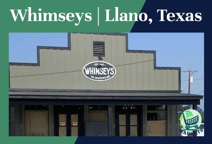 Whimseys Llano, Texas