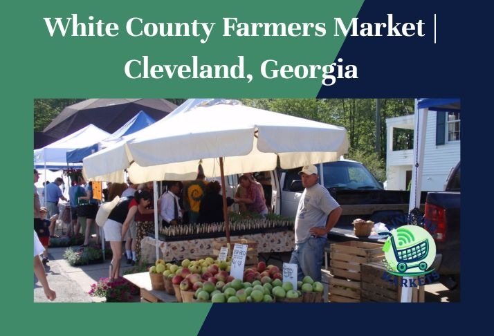 white county farmers market , cleveland, georgia