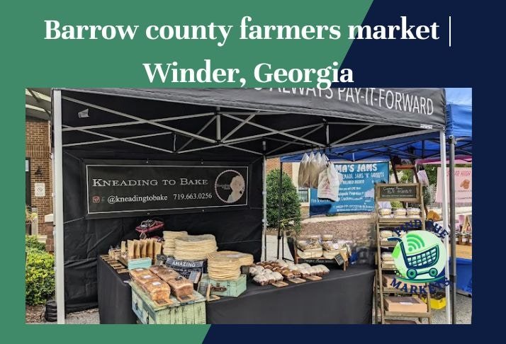 barrow county farmers market , winder, georgia