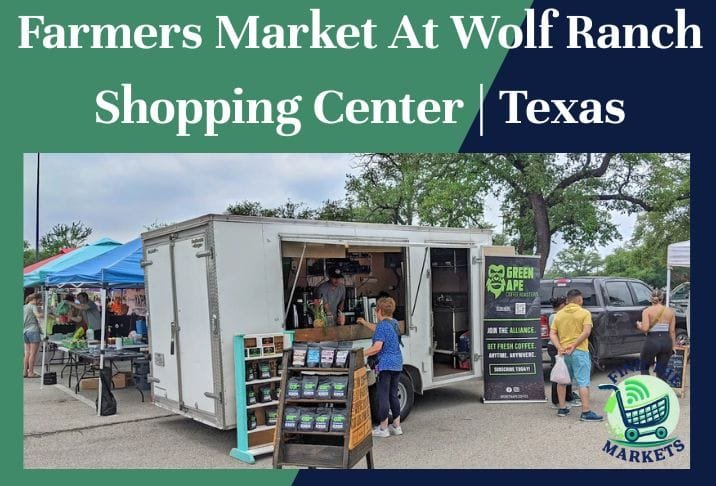 Farmers Market At Wolf Ranch Shopping Center Texas