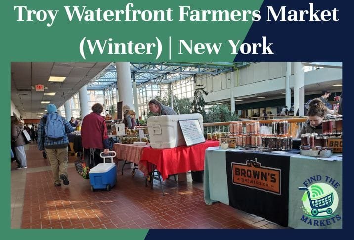 Troy Waterfront Farmers Market (Winter) New York